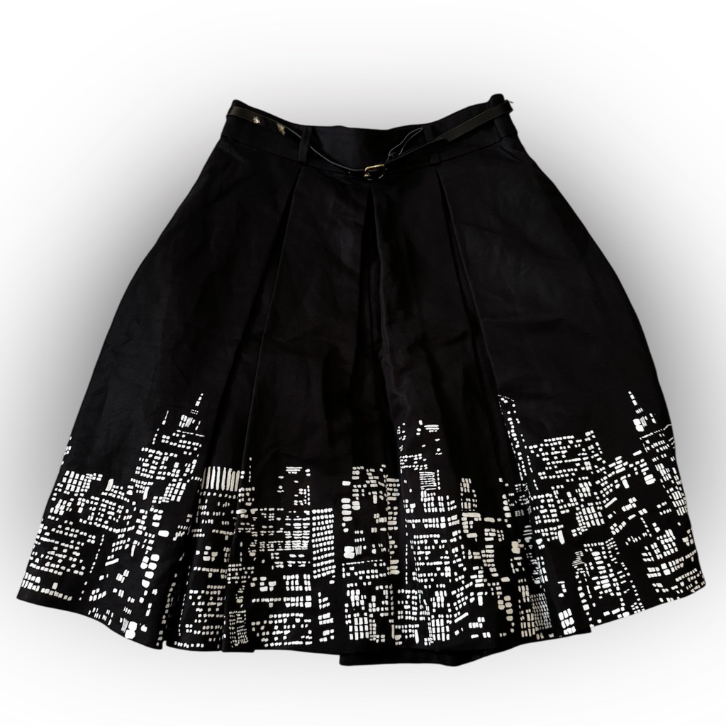 Nwt Kate Spade Lillith Skirt City Lights- Size 8